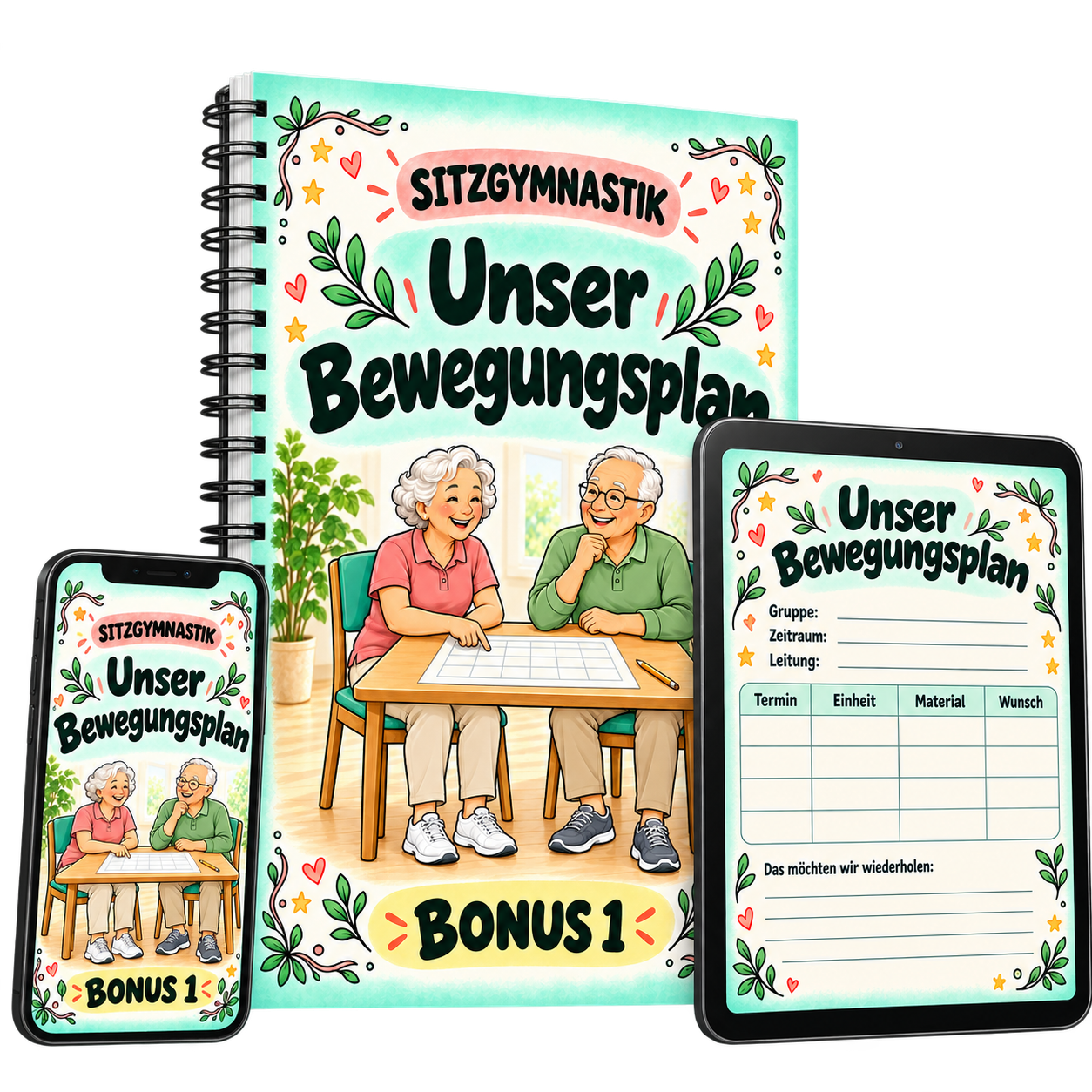 Bonus 1: Unser Bewegungsplan