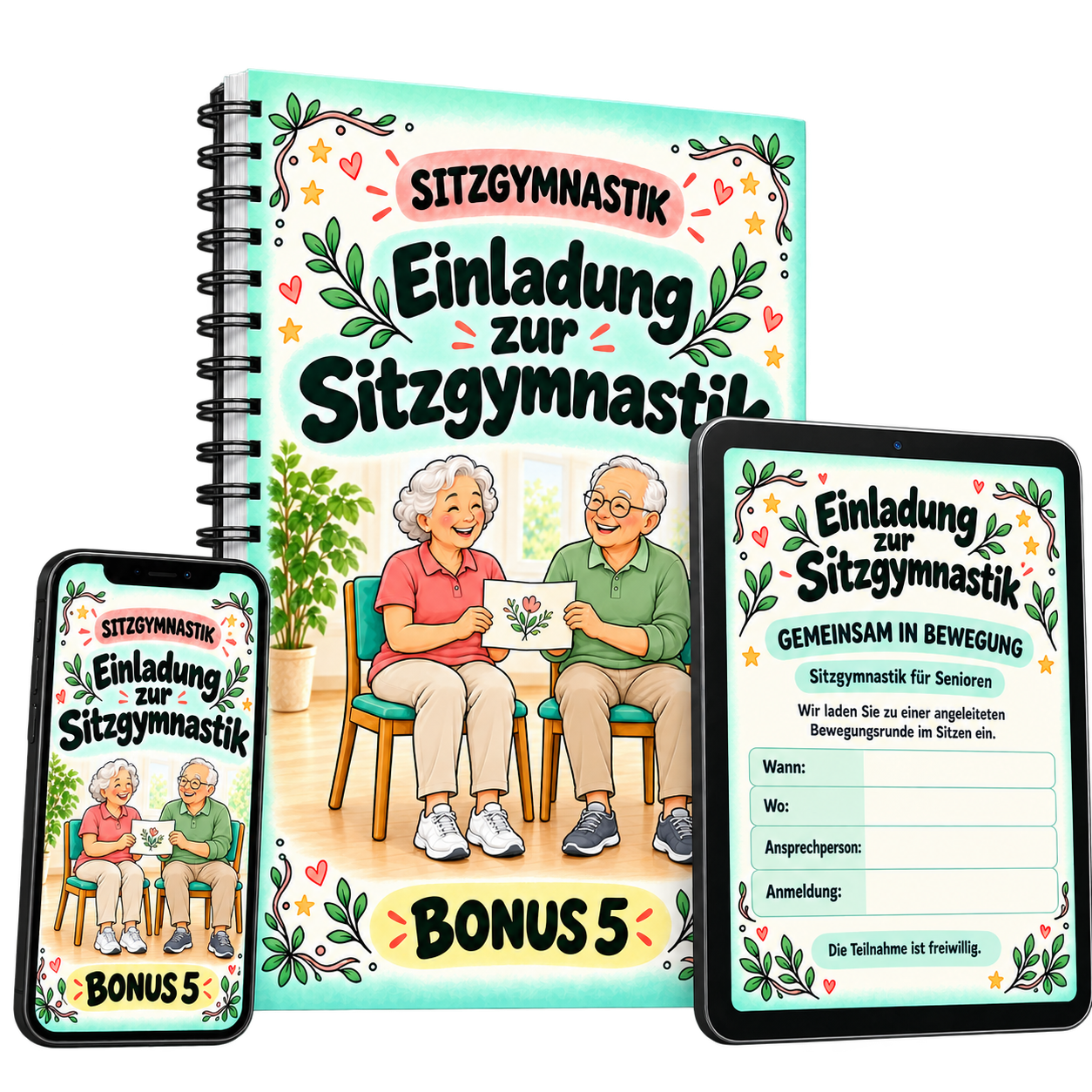 Bonus 5: Einladung zur Sitzgymnastik